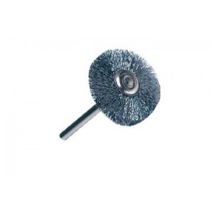 Крацовка радиальная на держателе стальная диаметр 19 мм