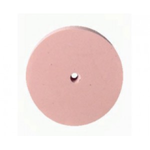 Резинка силиконовая розовая  диск фракция №1200 диаметр 22 мм