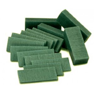 Набор восковых пластин FERRIS BSL зеленый (16 шт., 454 г) 36,5 x 92,1 х 4,8 - 25,4 мм