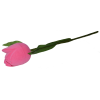 1205 Футляр "тюльпан на стебле" розовый универсальная прорезь