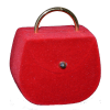 1228 Футляр "сумка" красный универсальная прорезь