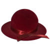 1233 Футляр "шляпа" бордовый универсальная прорезь